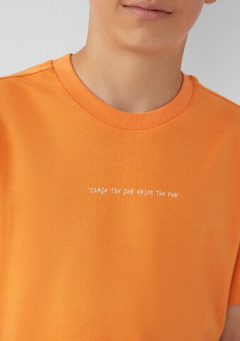 s.Oliver T-Shirt in Orange