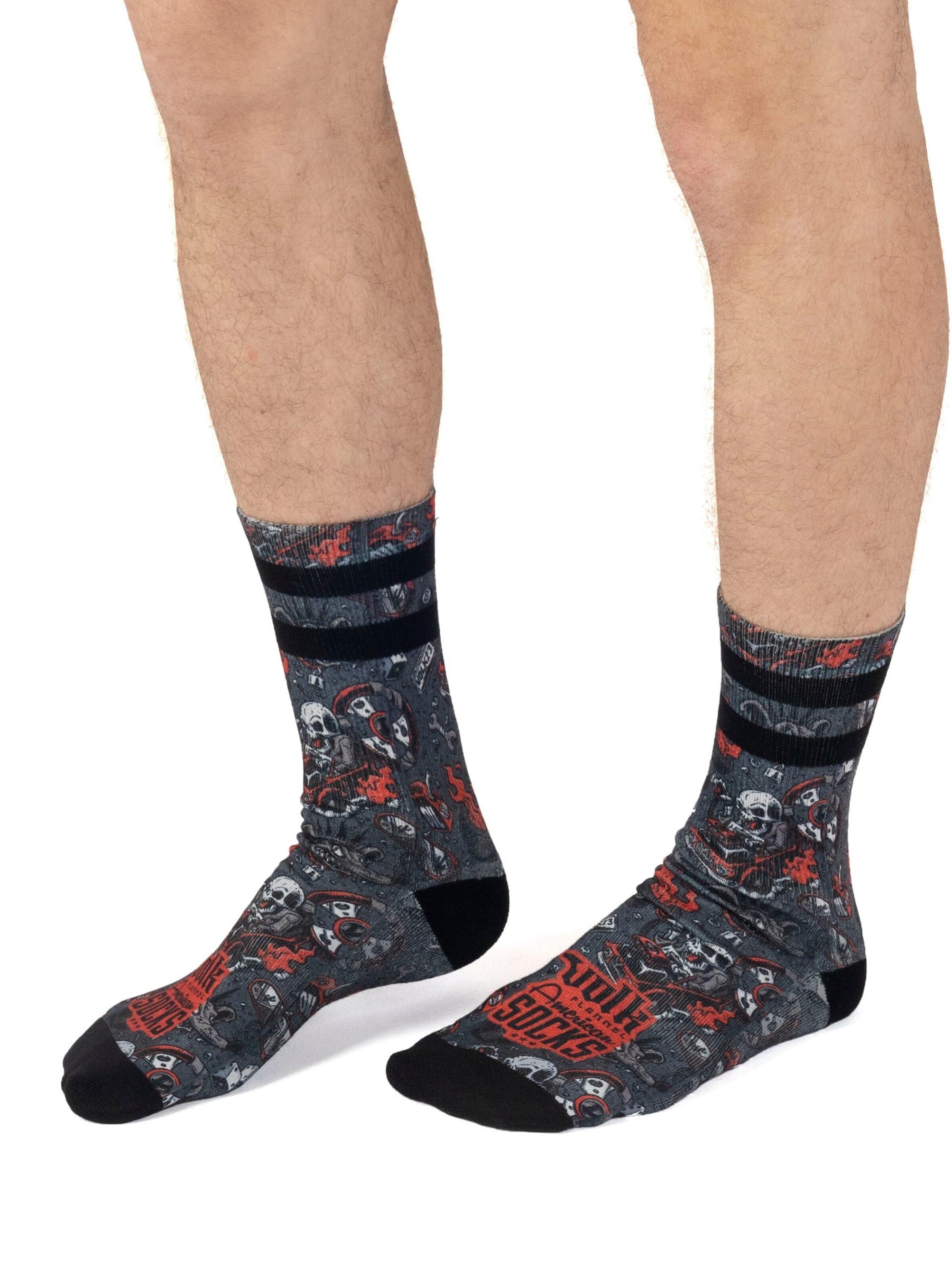 American Socks - Calcetines 'Roadsick - Mid High' en Mezcla de colores: frente