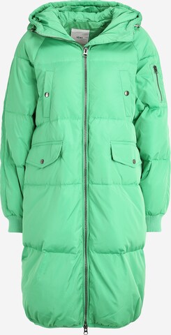 ICHI Winter Coat 'BUNALA' in Green: front