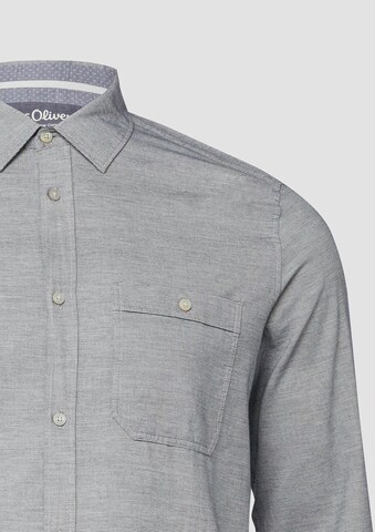 Coupe regular Chemise s.Oliver en bleu