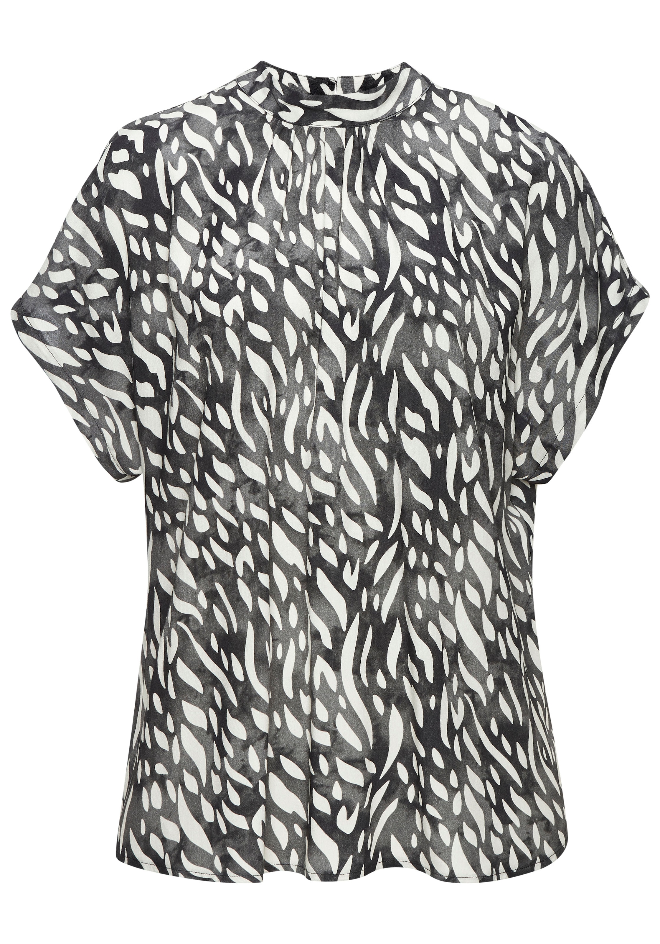 LASCANA Blouse in Black: front