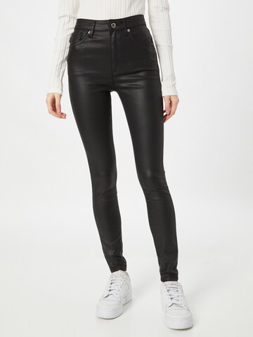 Superdry Skinny Jeans in Black: front