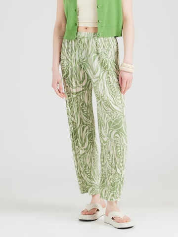 Hailys Wide leg Pants 'Fa44biola' in Green: front