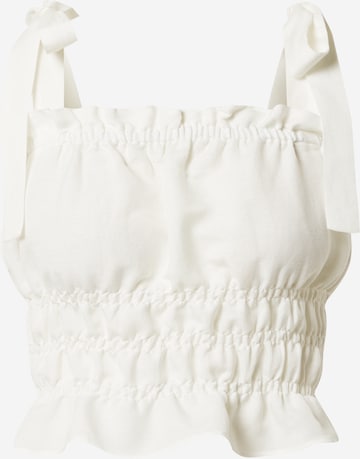 Bardot Top 'CAMI' in White: front