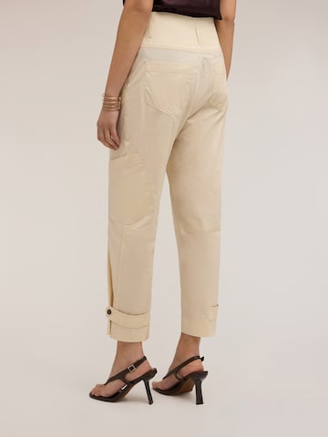 MOTIVI Loose fit Pants in Beige