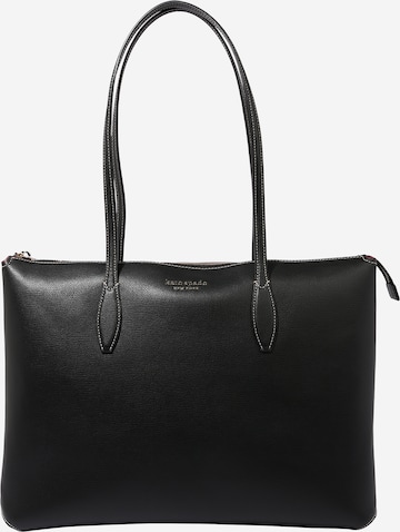 Borsa a spalla di Kate Spade in nero: frontale