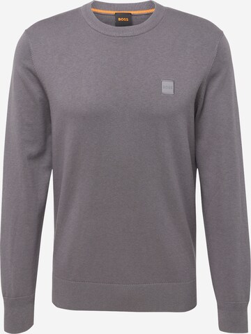 BOSS Pullover 'Kanovano' in Grau: predná strana