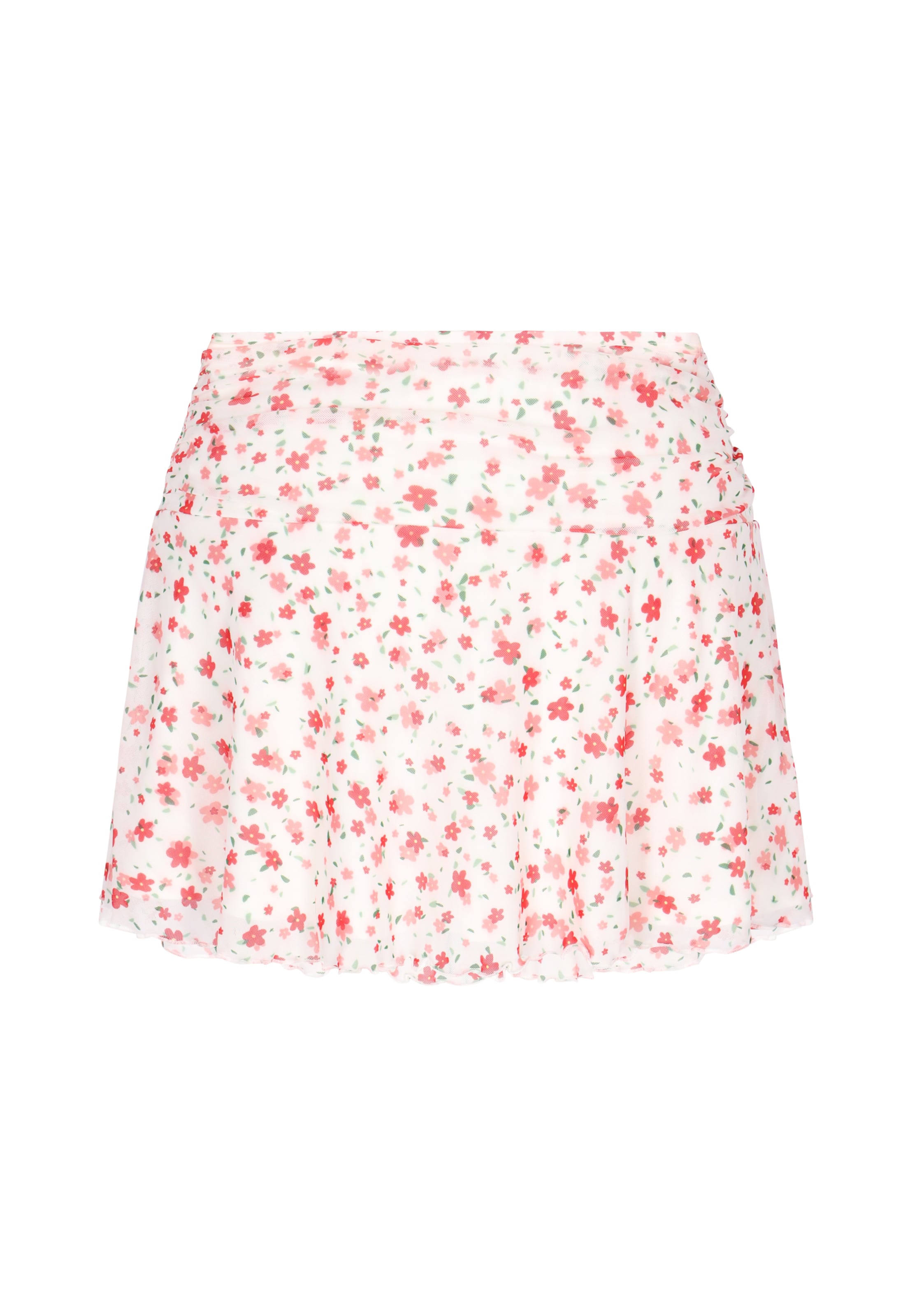 Jupe MYMO en rouge : devant