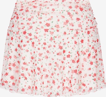 Jupe MYMO en rouge : devant