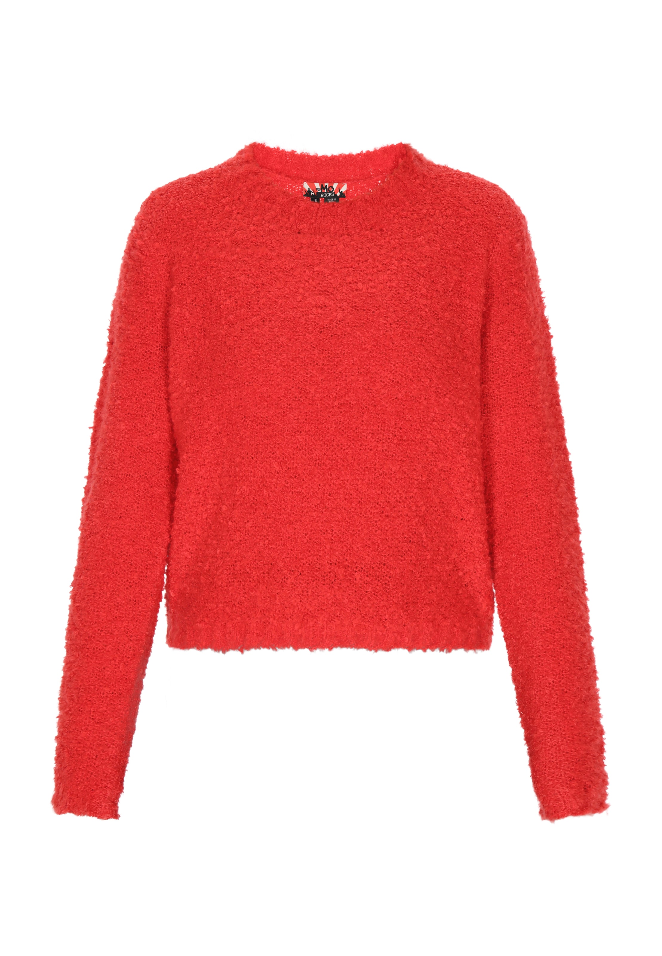 myMo ROCKS Πουλόβερ σε κόκκινο: μπροστά