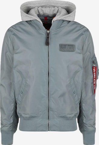 ALPHA INDUSTRIES Between-Season Jacket 'MA-1 TT' in Grey: front