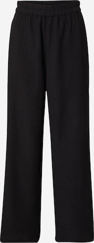Monki Szeroka nogawka Spodnie w kolorze czarny: przód