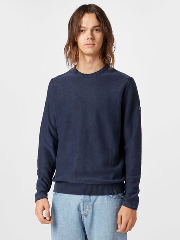 CAMEL ACTIVE Sweater in Blue: front