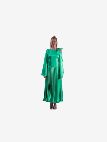 MARYLAND Studio Abendkleid 'Signature Plissee' in Grün: Vorderseite
