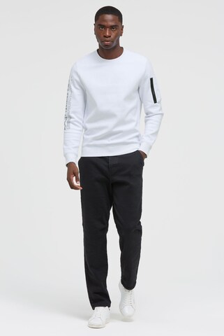 CAMP DAVID Sweatshirt in Weiß