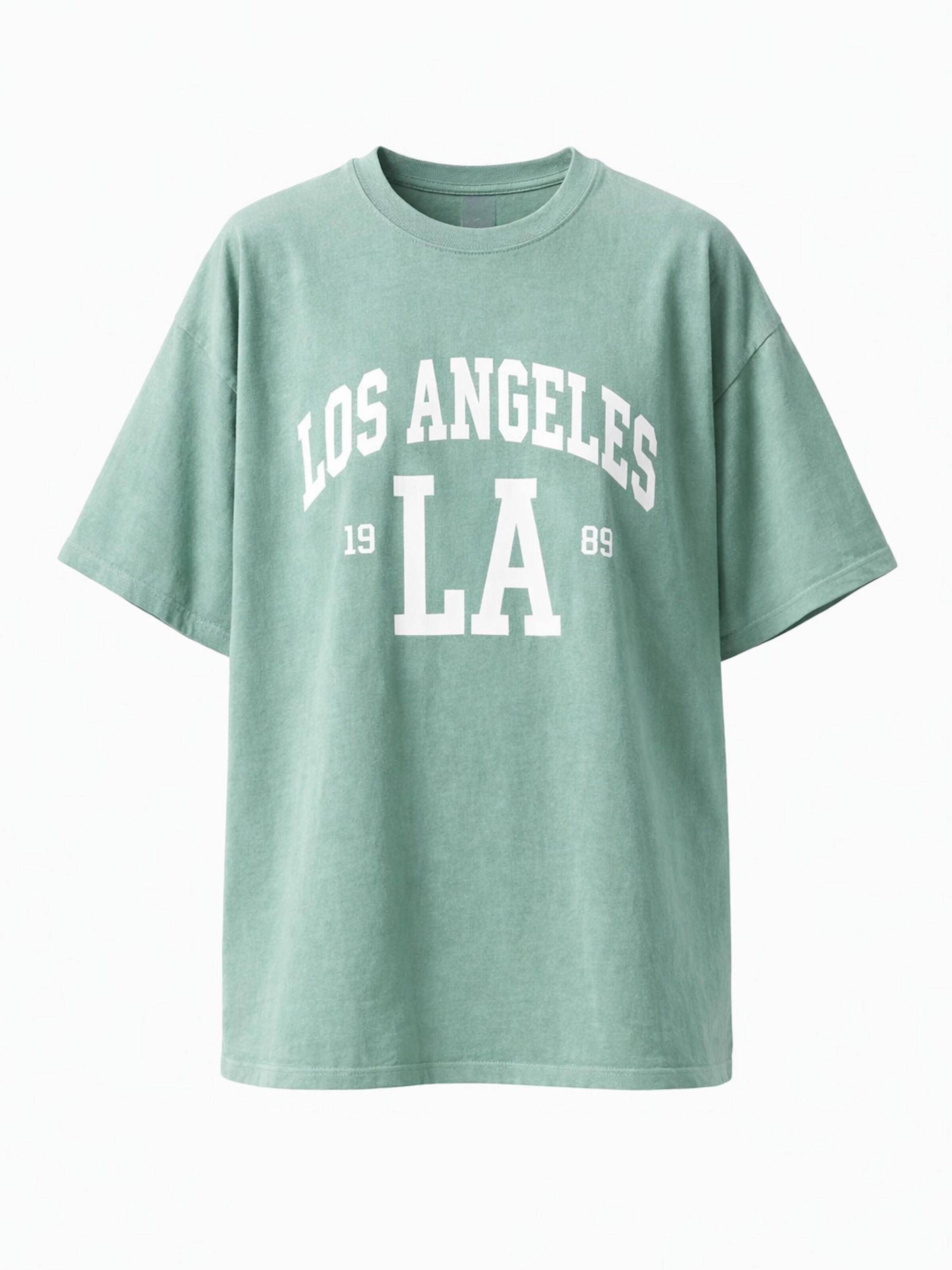 Worldclassca Oversizeshirt 'Oversize T-Shirt'‌‌‌ in Grün: Vorderseite