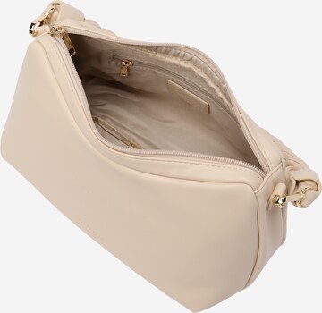 Seidenfelt Manufaktur Shoulder Bag 'Ikast' in Beige