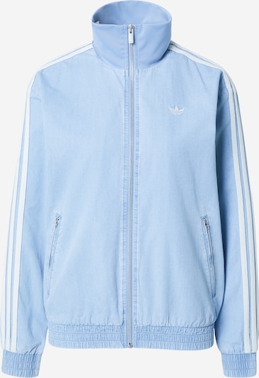 ADIDAS ORIGINALS Prijelazna jakna 'FB' veličine XS u svijetloplava / bijela, Pregled proizvoda
