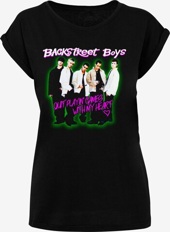 T-shirt 'Backstreet Boys - Playing Games' Merchcode en noir : devant