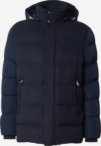 HECHTER PARIS Talvitakki värissä sininen: etupuoli