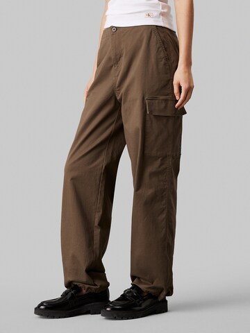 Calvin Klein Jeans Regular Pants in Brown