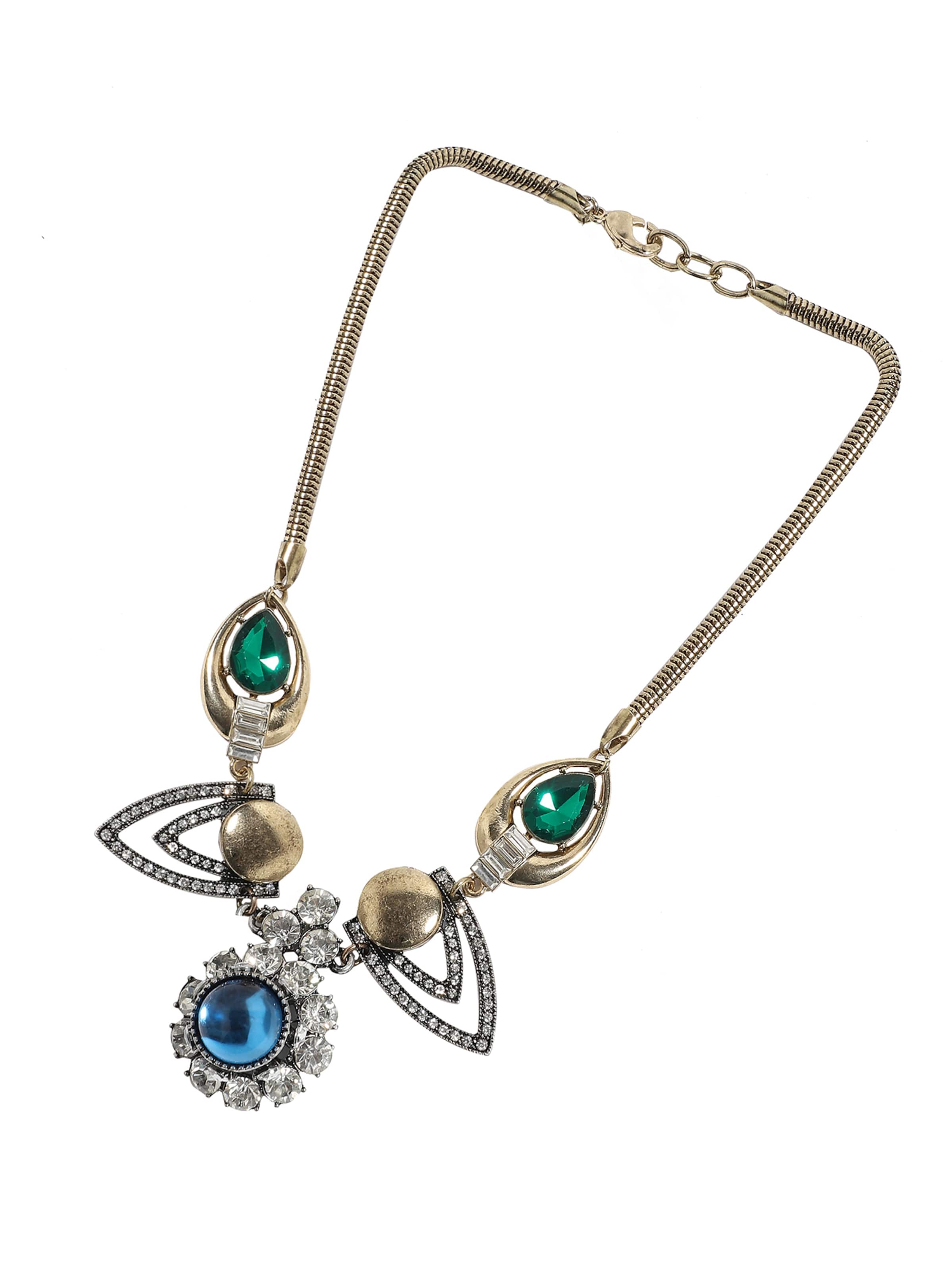 SOHI Ketting 'Taruna' in Goud: voorkant