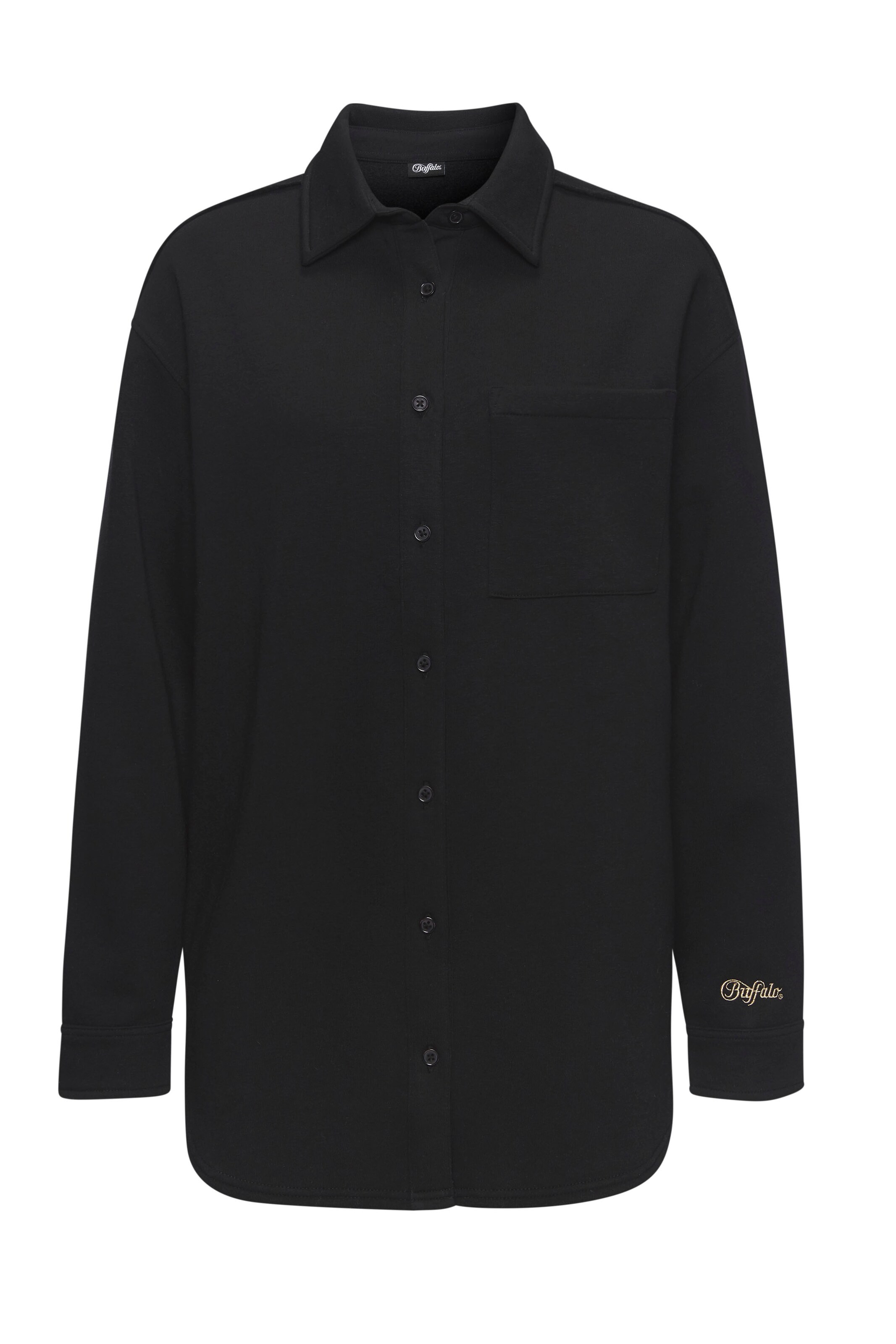 BUFFALO Bluse in Schwarz: Vorderseite