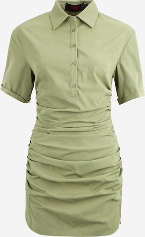 Misspap Košilové šaty – zelená: přední strana