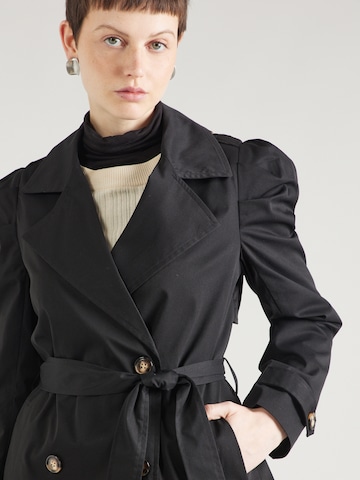 Manteau mi-saison 'ORCHID' ONLY en noir