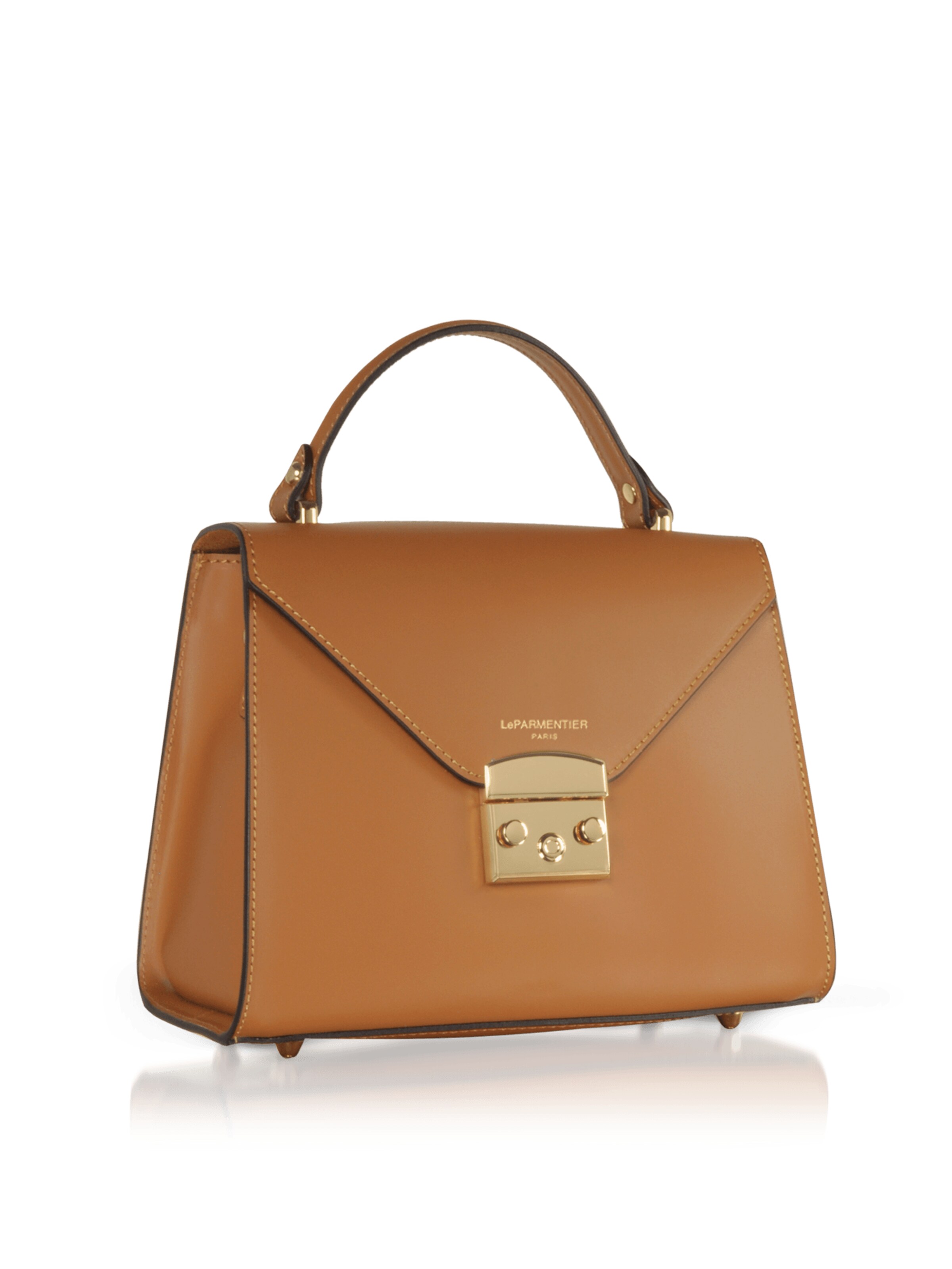 LeParmentier Handtas 'Peggy' in Bruin