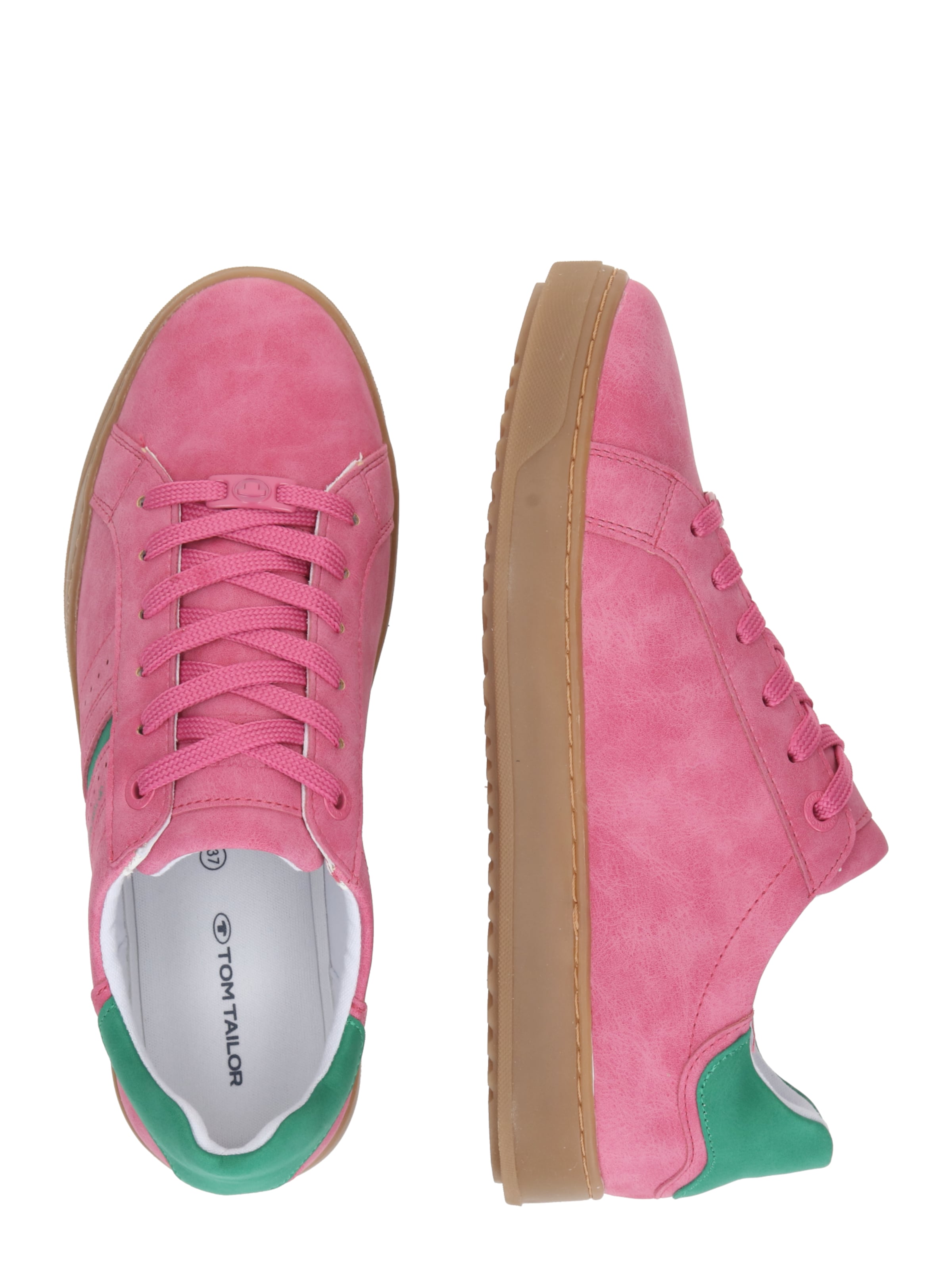 Sneaker bassa di TOM TAILOR in rosa