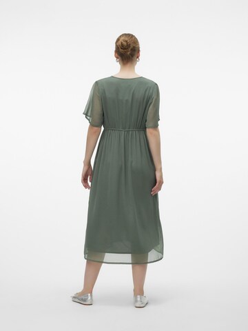 Robe MAMALICIOUS en vert
