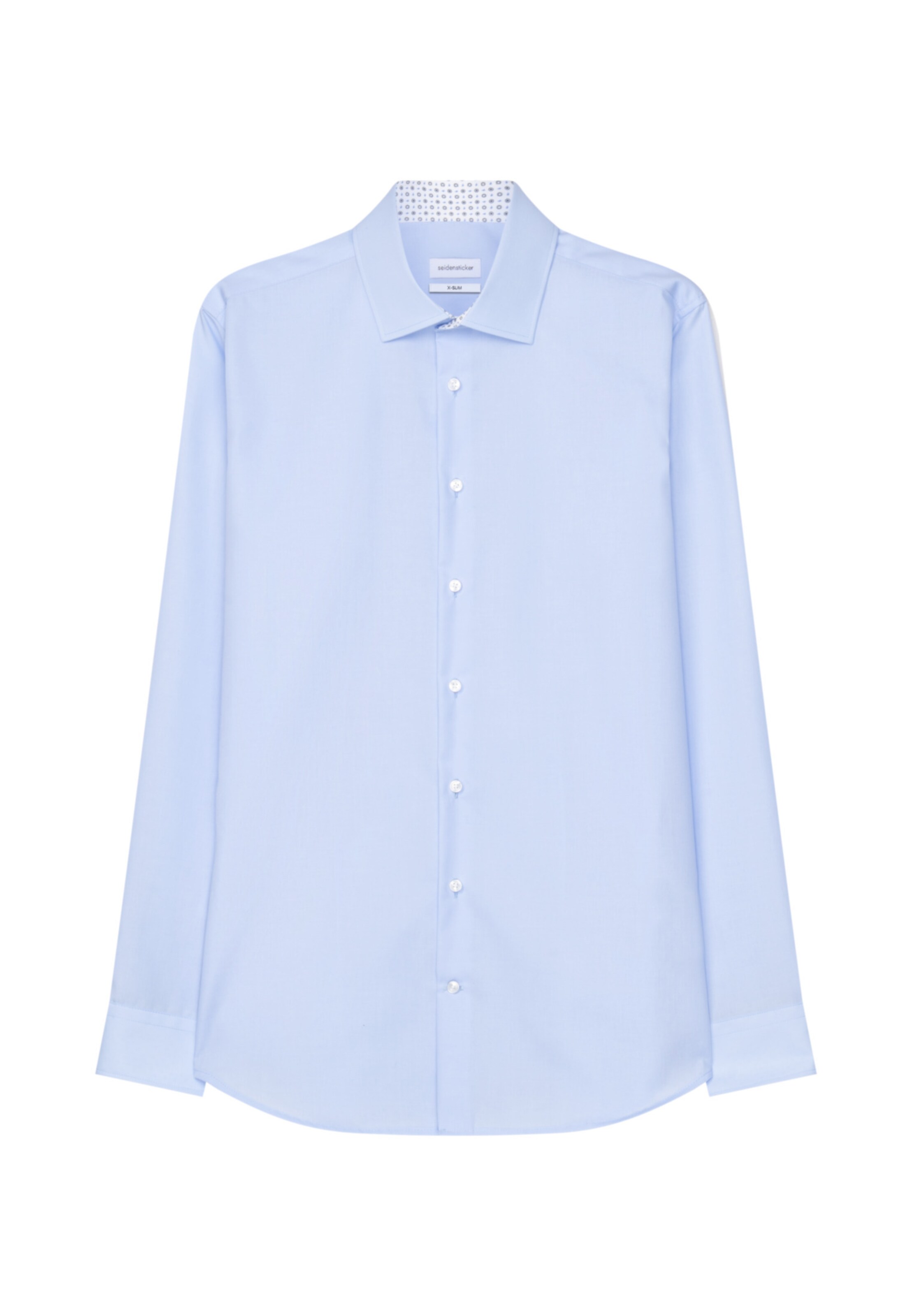 SEIDENSTICKER Zakelijk overhemd in Blauw: voorkant