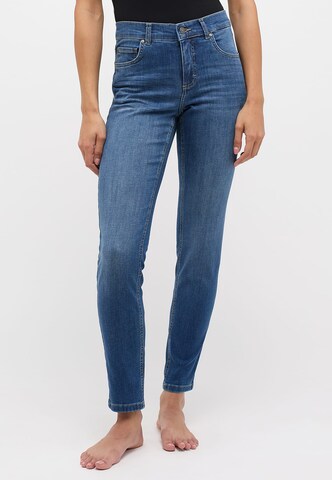 Angels Skinny Jeans in Blauw: voorkant