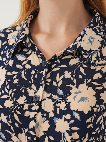 Abito camicia di Hiccup in blu