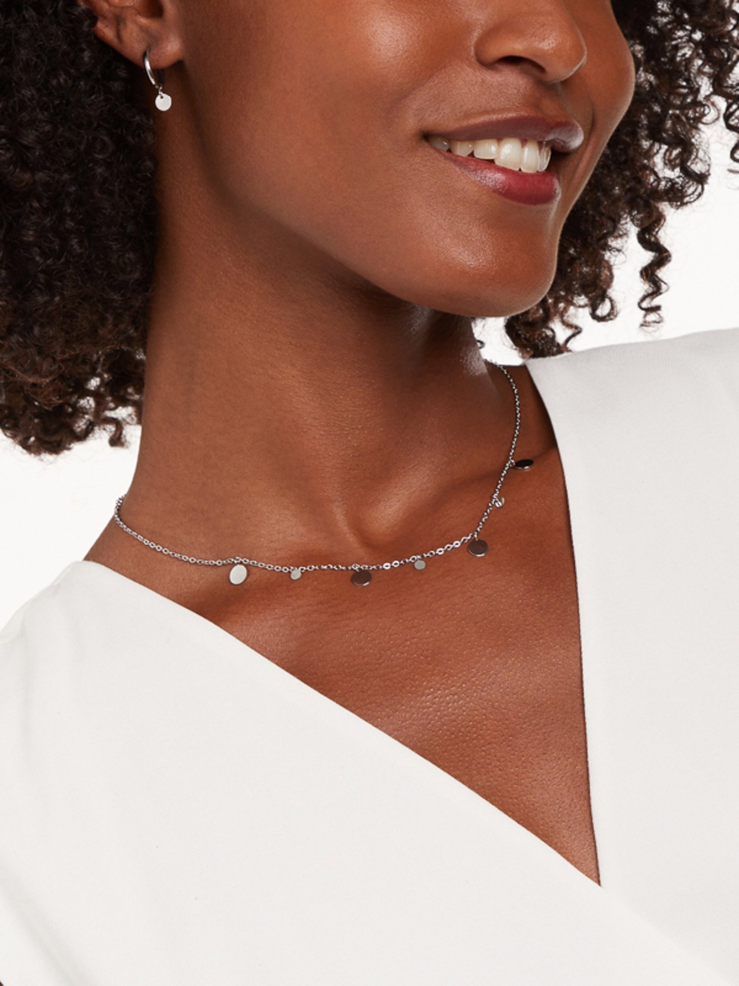 Chaîne 'Grace' Lucardi en argent