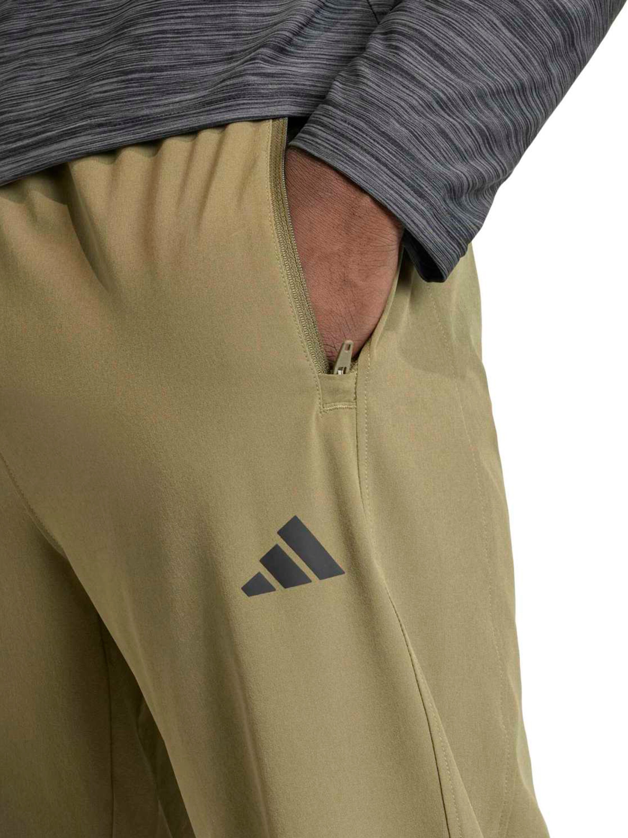 ADIDAS PERFORMANCE Tapered Sporthose in Grün