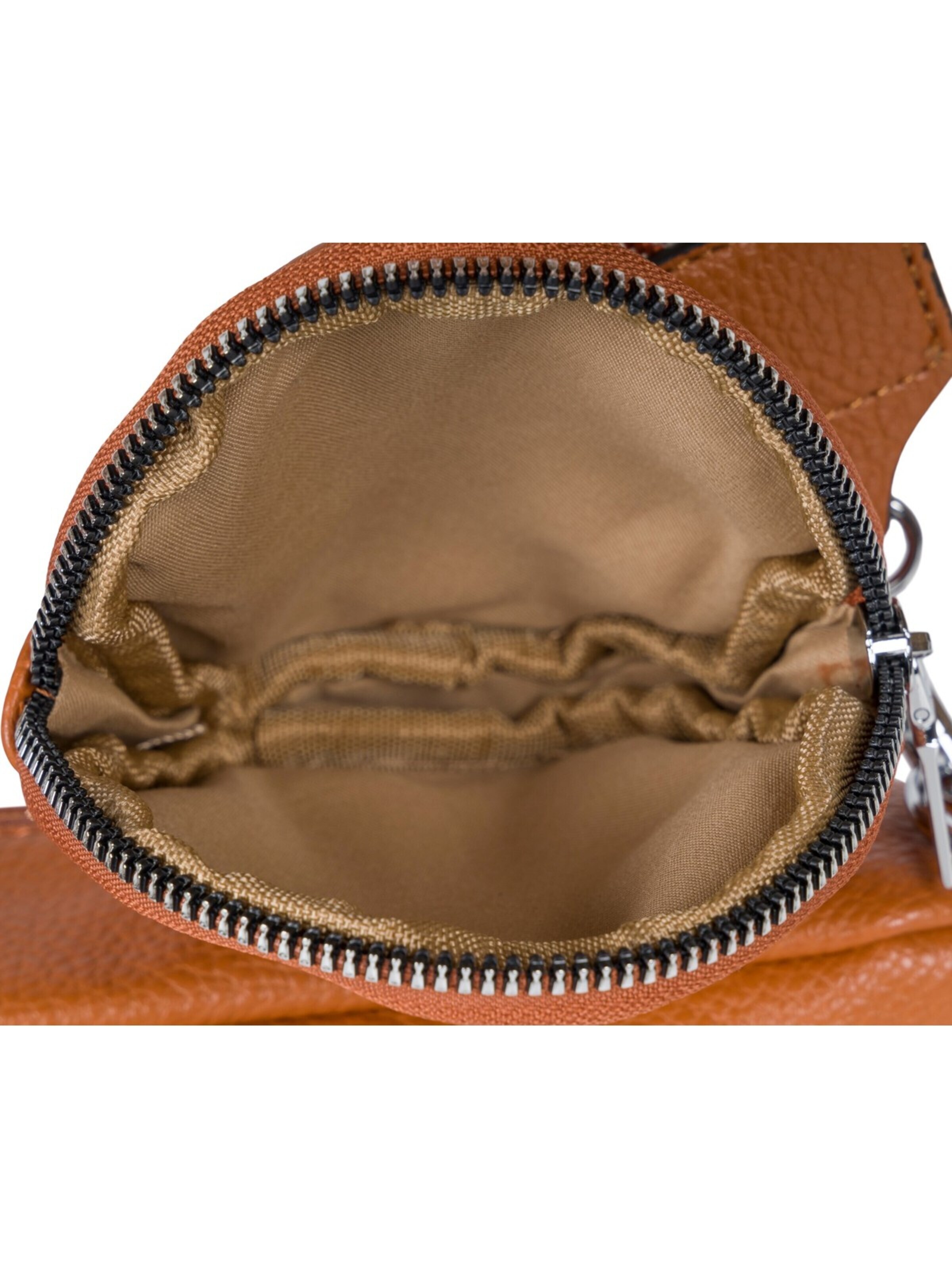 styleBREAKER Umhängetasche '2-Teiliges Set Halbmond Crossbody Bag'‌‌‌‌ in Braun