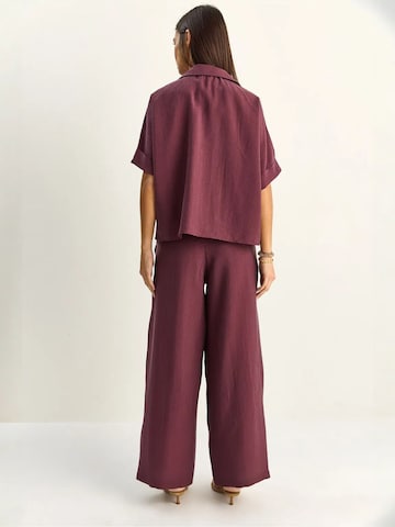 Bianco Lucci - Roupa de casa 'Zweiteiliges Set' em roxo