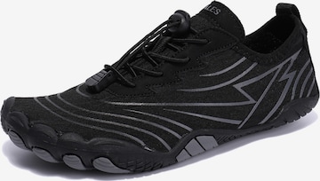 DOTALES Sneaker low 'DOTALES - FlowStep Barfußschuhe' in Schwarz: Vorderseite