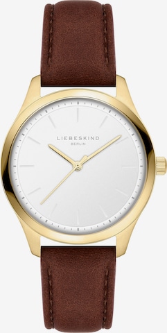 Liebeskind Berlin Uhr in Gold: Vorderseite