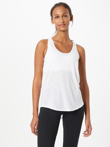 Marika Sporttop 'MEGAN' in Wit: voorkant