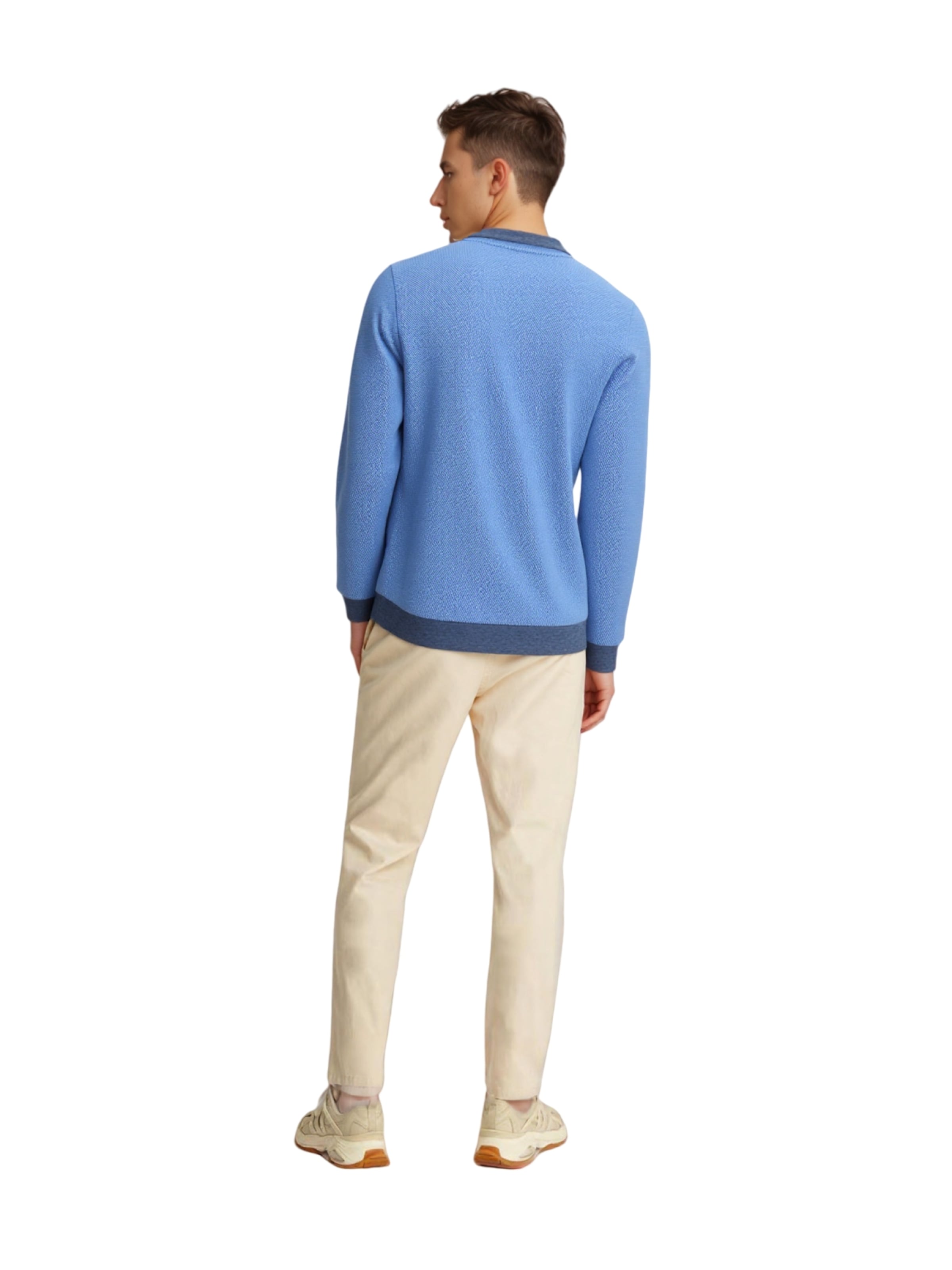 HAJO Sweatshirt 'Stay Fresh' in Blau