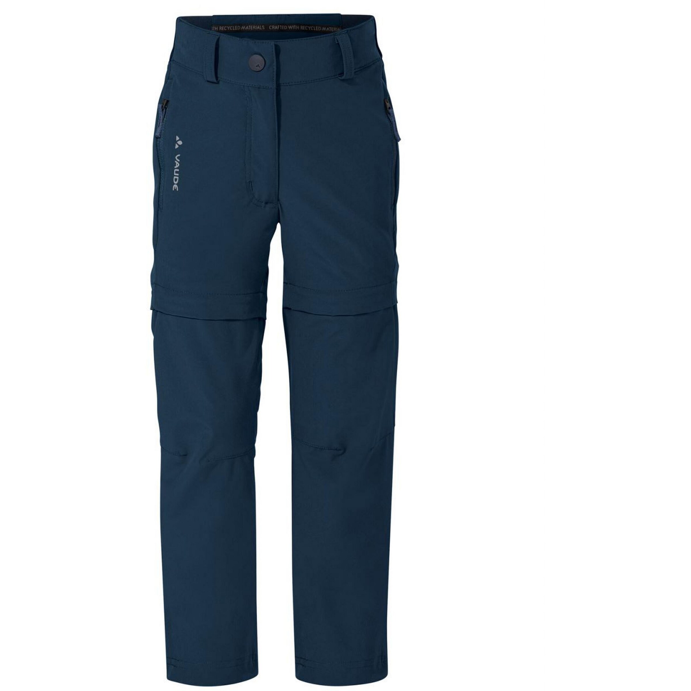 VAUDE Outdoorhose in dunkelblau / hellgrau, Produktansicht