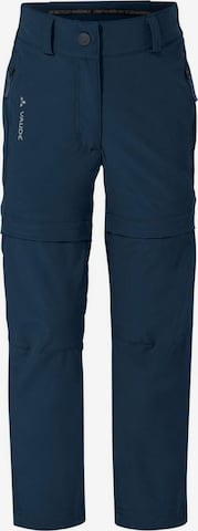 VAUDE Outdoor Pants in Blue: front