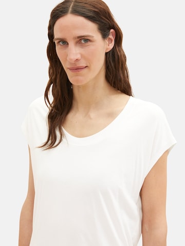 T-shirt TOM TAILOR en blanc