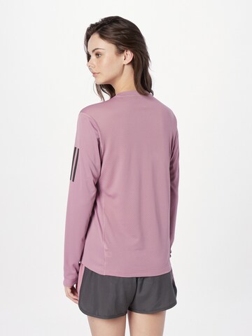 T-shirt fonctionnel 'Own The Run' ADIDAS PERFORMANCE en violet