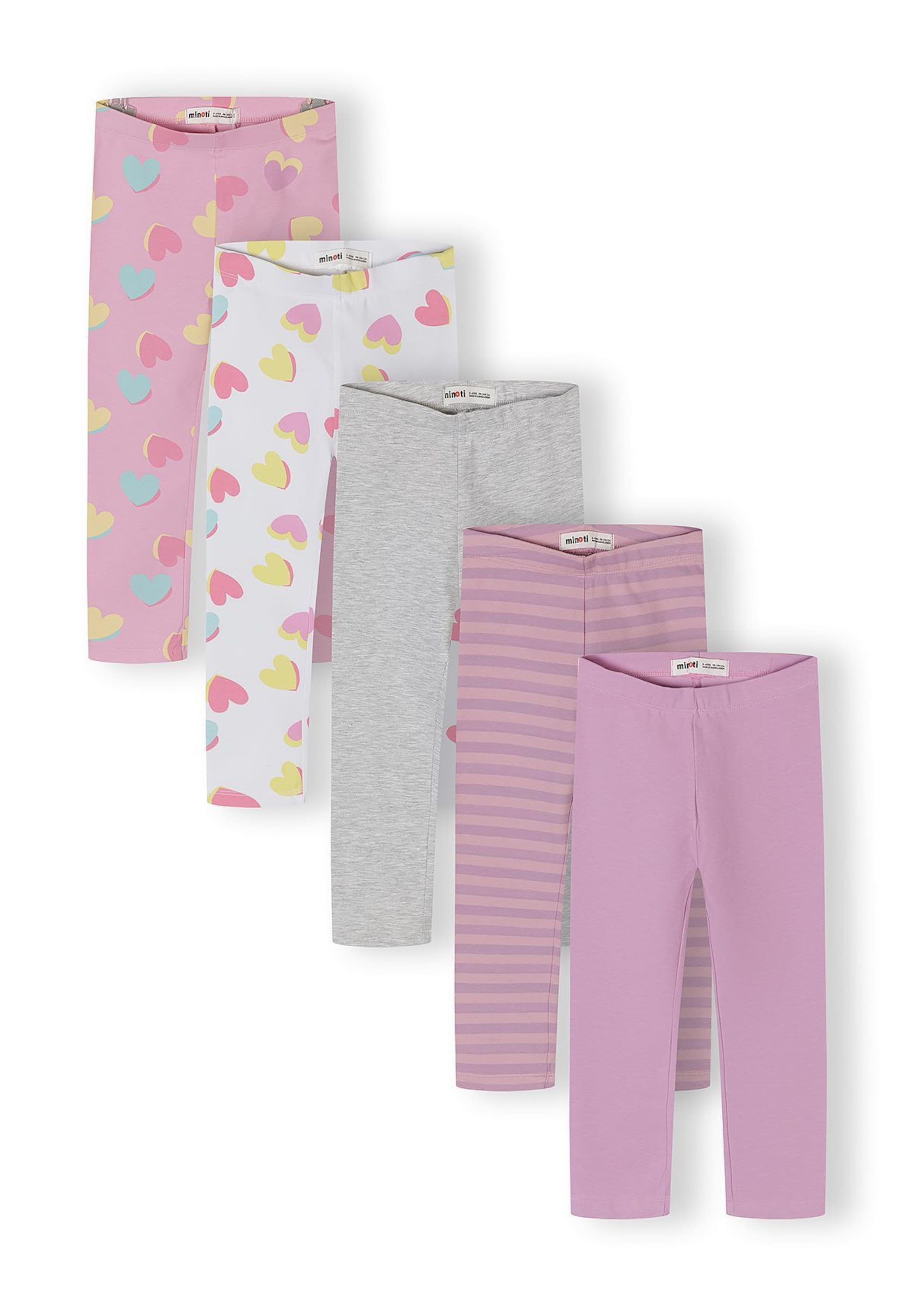 MINOTI Skinny Leggings i grå: forside