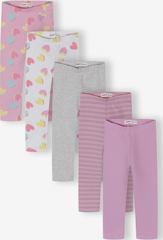 MINOTI Skinny Leggingsit värissä harmaa: etupuoli