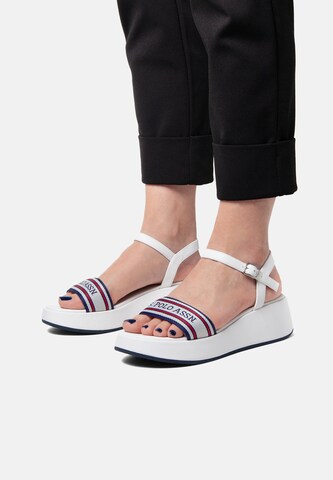 Sandalo 'Glory' di U.S. POLO ASSN. in bianco